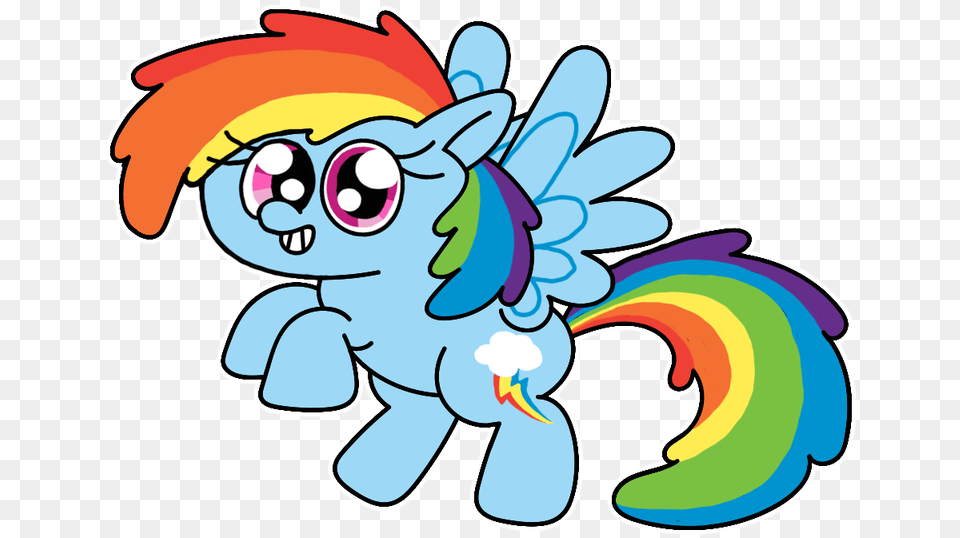 Drawing Ponies Rainbow Dash Cartoon, Art, Graphics, Pattern Free Png