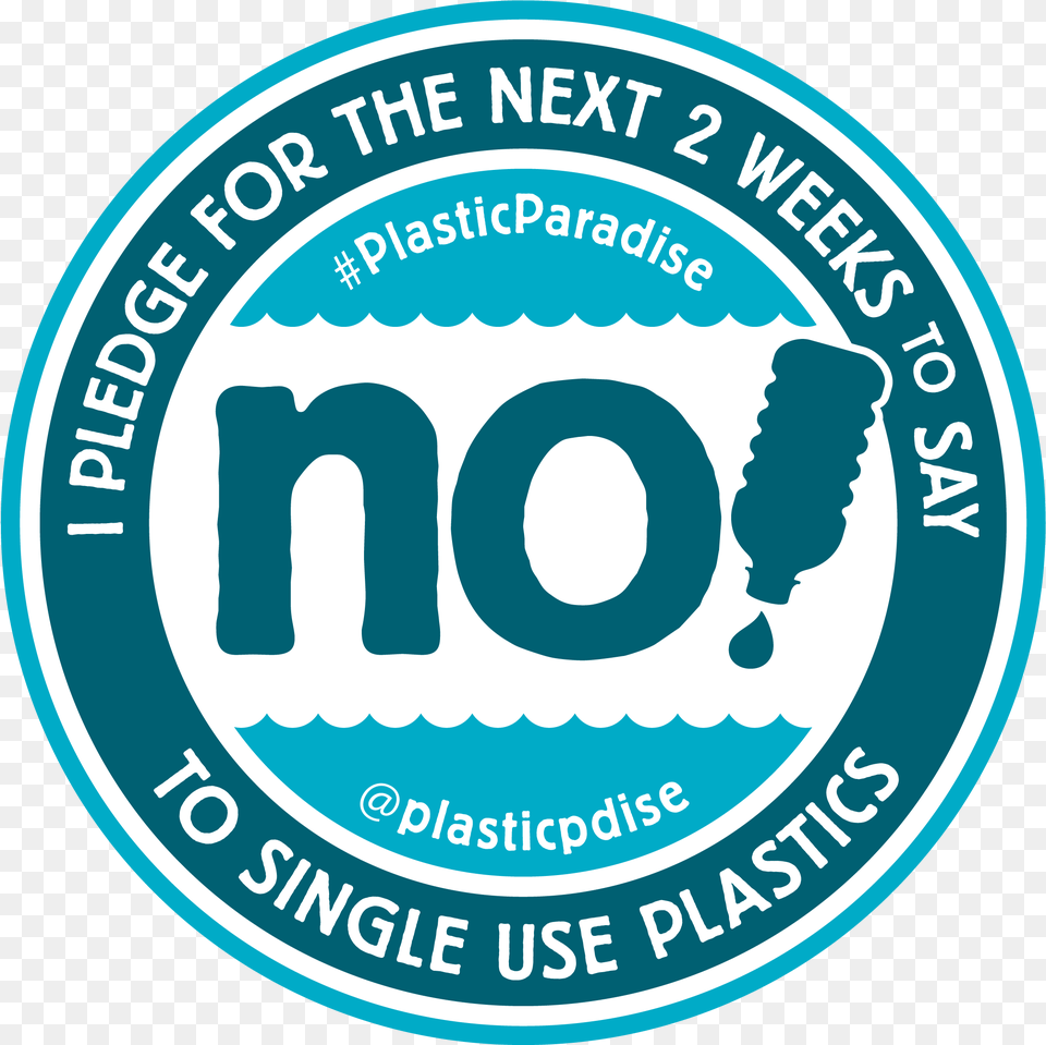 Drawing Posters Say No To Plastic Pledge Not To Use Plastic, Logo, Disk, Cream, Dessert Free Png Download