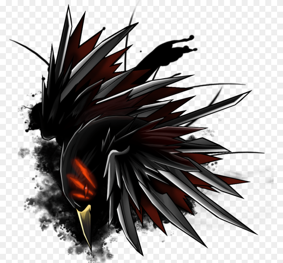 Drawing Raven Emblem Illustration, Electronics, Hardware, Animal, Fish Free Png