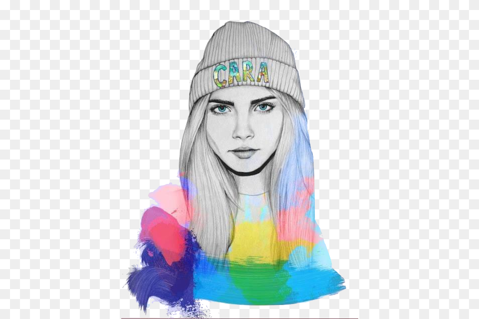 Drawing Robyn Taylor Artist, Adult, Person, Hat, Female Free Png Download