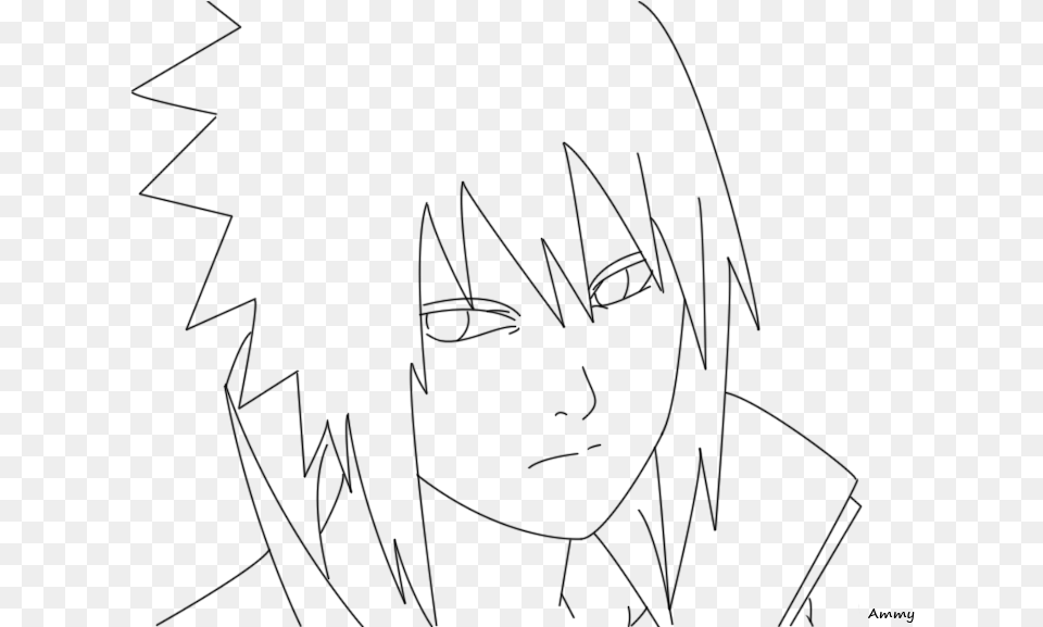 Drawing Sasuke Svg Free Library Sasuke Uchiha, Gray Png Image