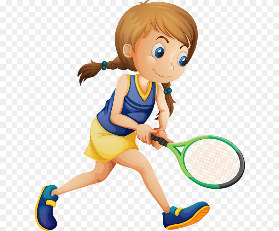 Drawing Sports Tennis Jugando Al Tenis, Baby, Person, Racket, Head Png