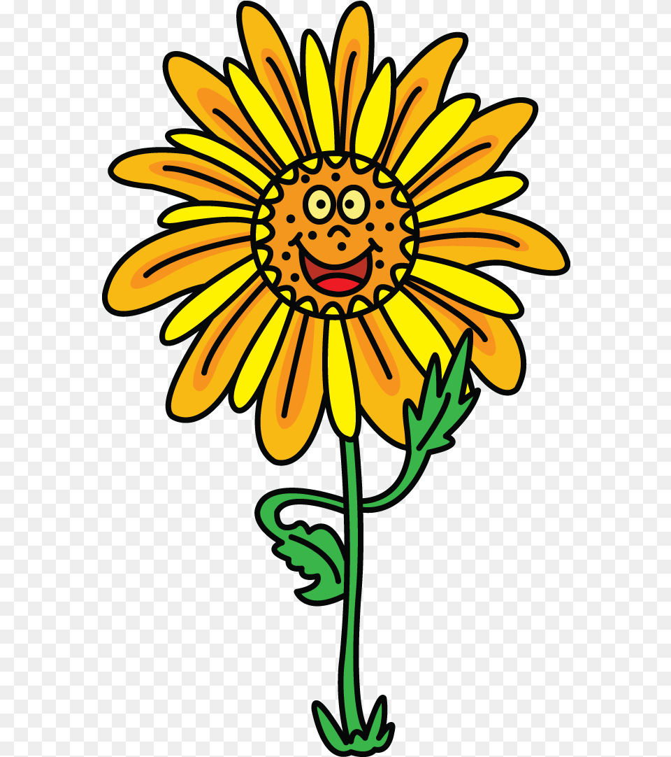 Drawing Sunflowers Small Clipart Drawing, Daisy, Flower, Plant, Sunflower Png Image