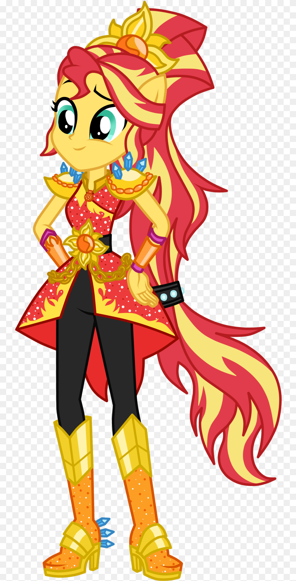 Drawing Sunset Woman My Little Pony Equestria Girls Legend Of Everfree Sunset, Book, Comics, Publication, Adult Free Png