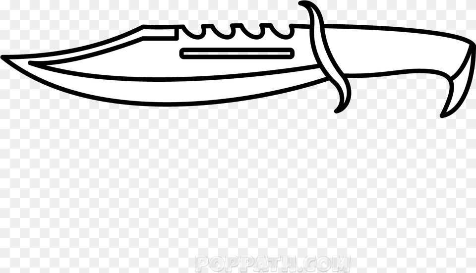 Drawing Switchblade Drawing, Blade, Dagger, Knife, Weapon Png Image