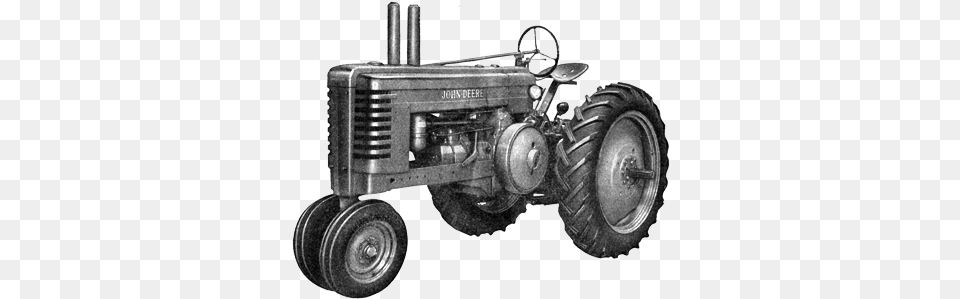 Drawing Tractors Tractor Line Transparent U0026 Clipart Free Old John Deere Tractor, Transportation, Vehicle, Device, Grass Png