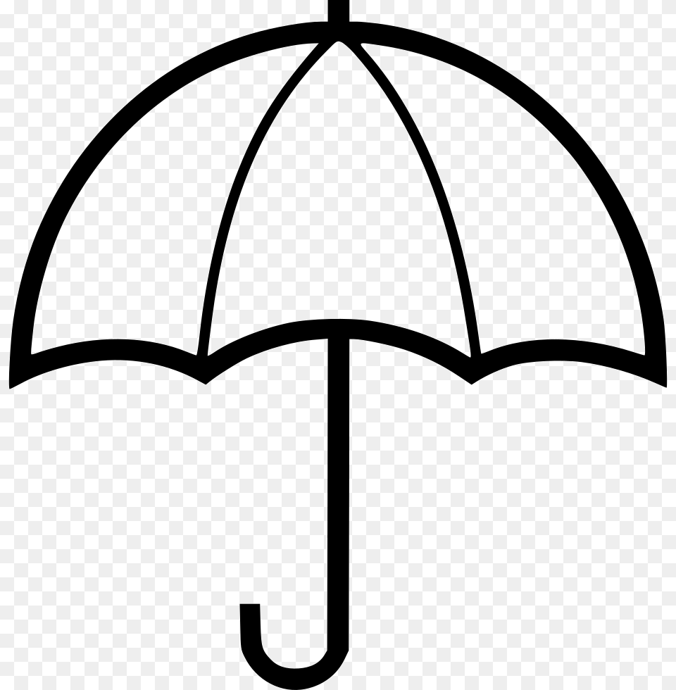 Drawing Umbrella Umbrella Cartoon Black And White, Canopy Free Png