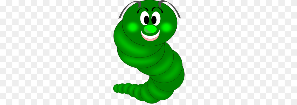 Drawing Worm Coloring Book Cartoon Blog, Green Free Png Download