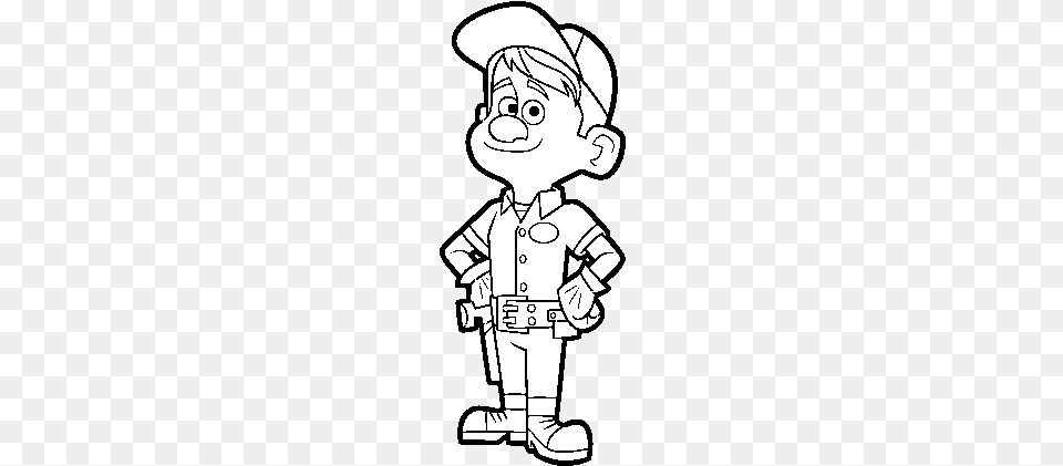 Drawing Wreck It Ralph 27 Fix It Felix Coloring Pages, Book, Comics, Publication, Baby Free Transparent Png