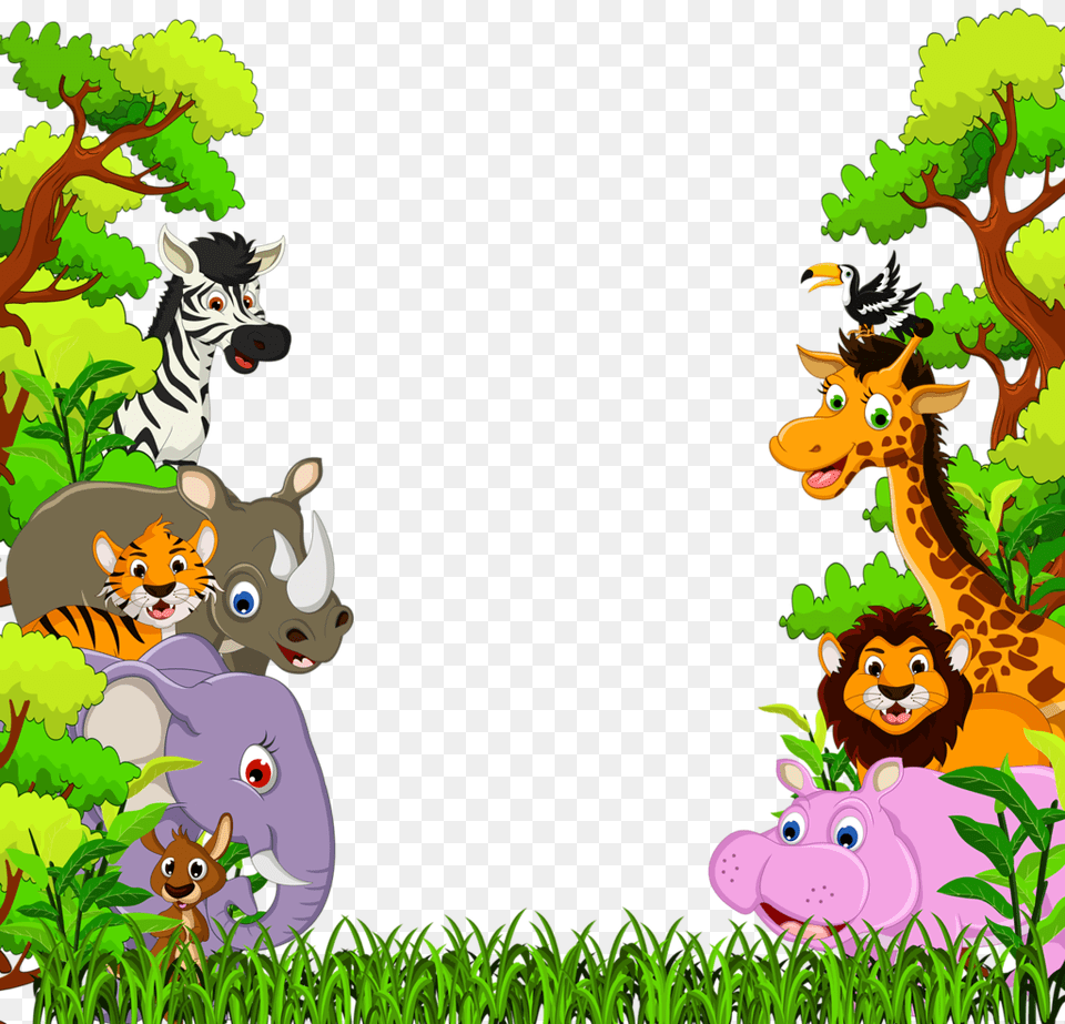 Drawings For Painting Jungle Animals, Plant, Vegetation, Face, Head Png Image