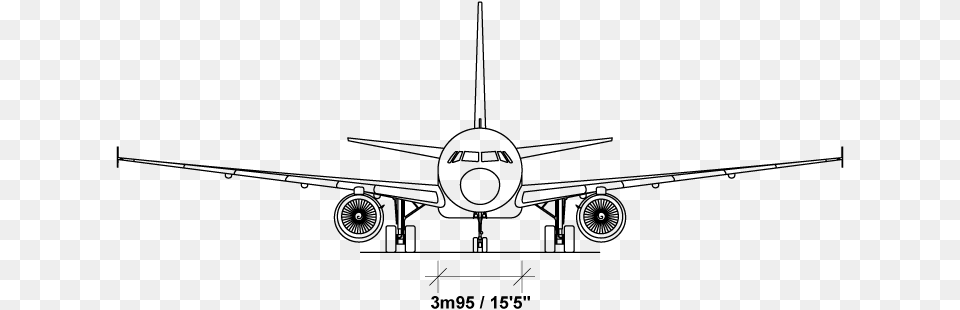 Drawn Airplane Airliner Aircraft Drawing Front View, Lighting, Text, Cross, Symbol Png Image