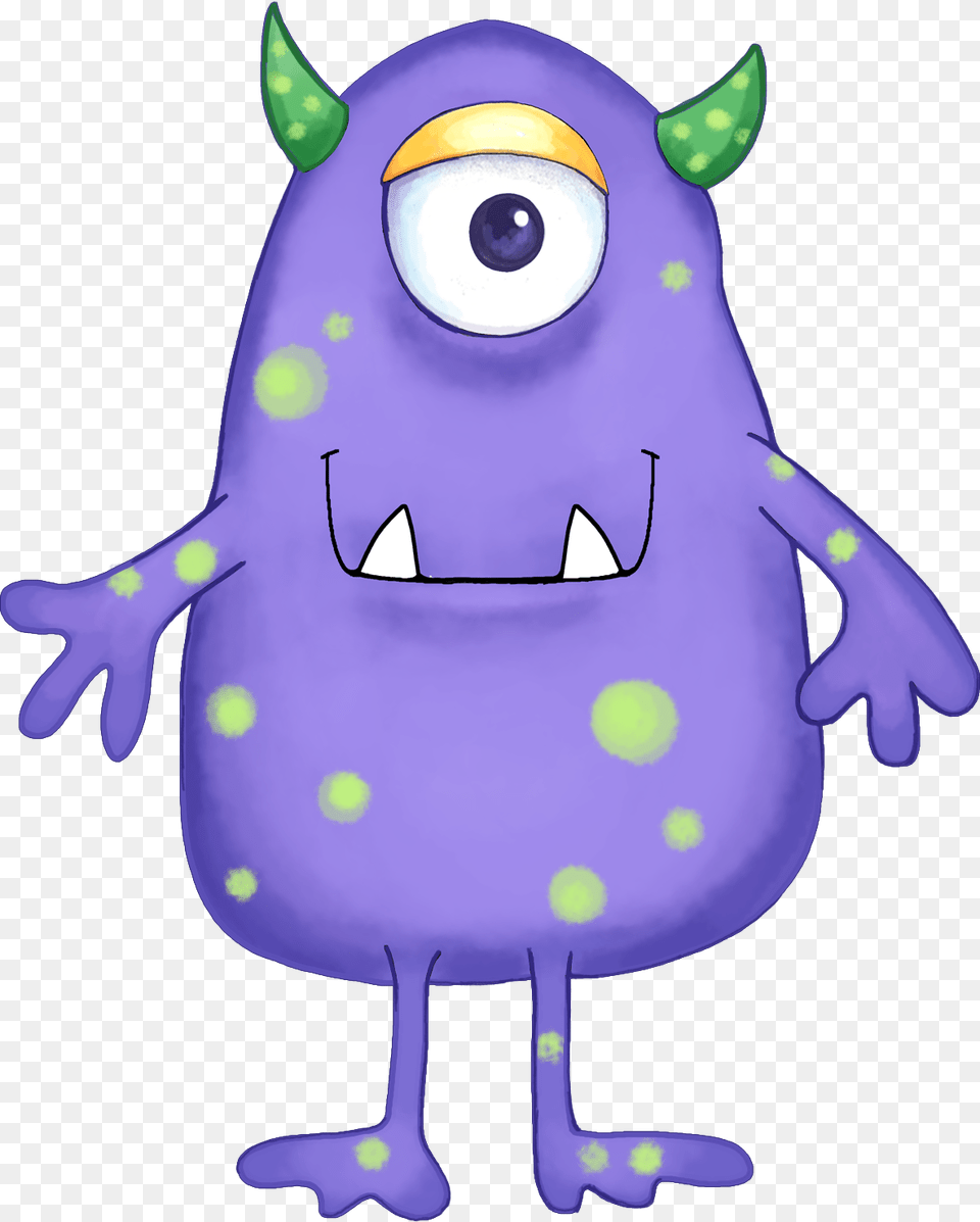 Drawn Alien Color, Purple Png Image