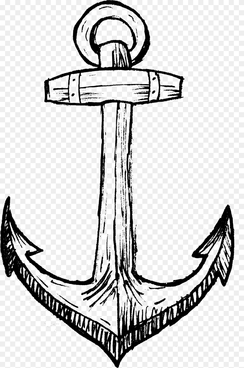 Drawn Anchor Transparent, Electronics, Hardware, Hook Png