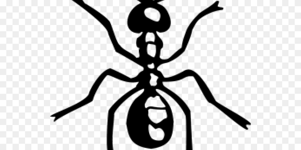 Drawn Ant Simple Clipart Download Ant Clipart, Animal, Insect, Invertebrate, Accessories Png