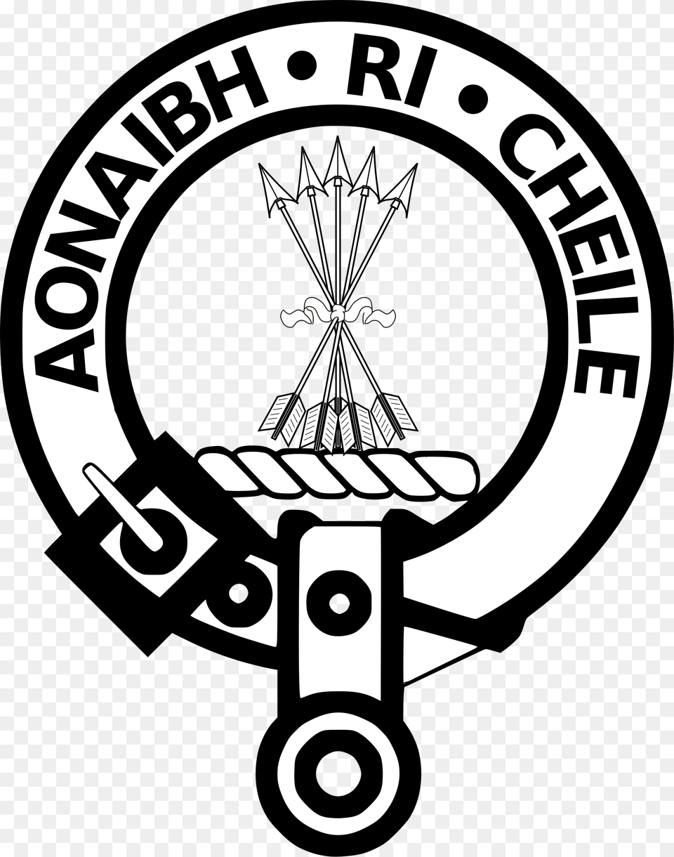 Drawn Arrow Clipart Svg Macaulay Coat Of Arms, Emblem, Symbol, Logo, Stencil Png Image