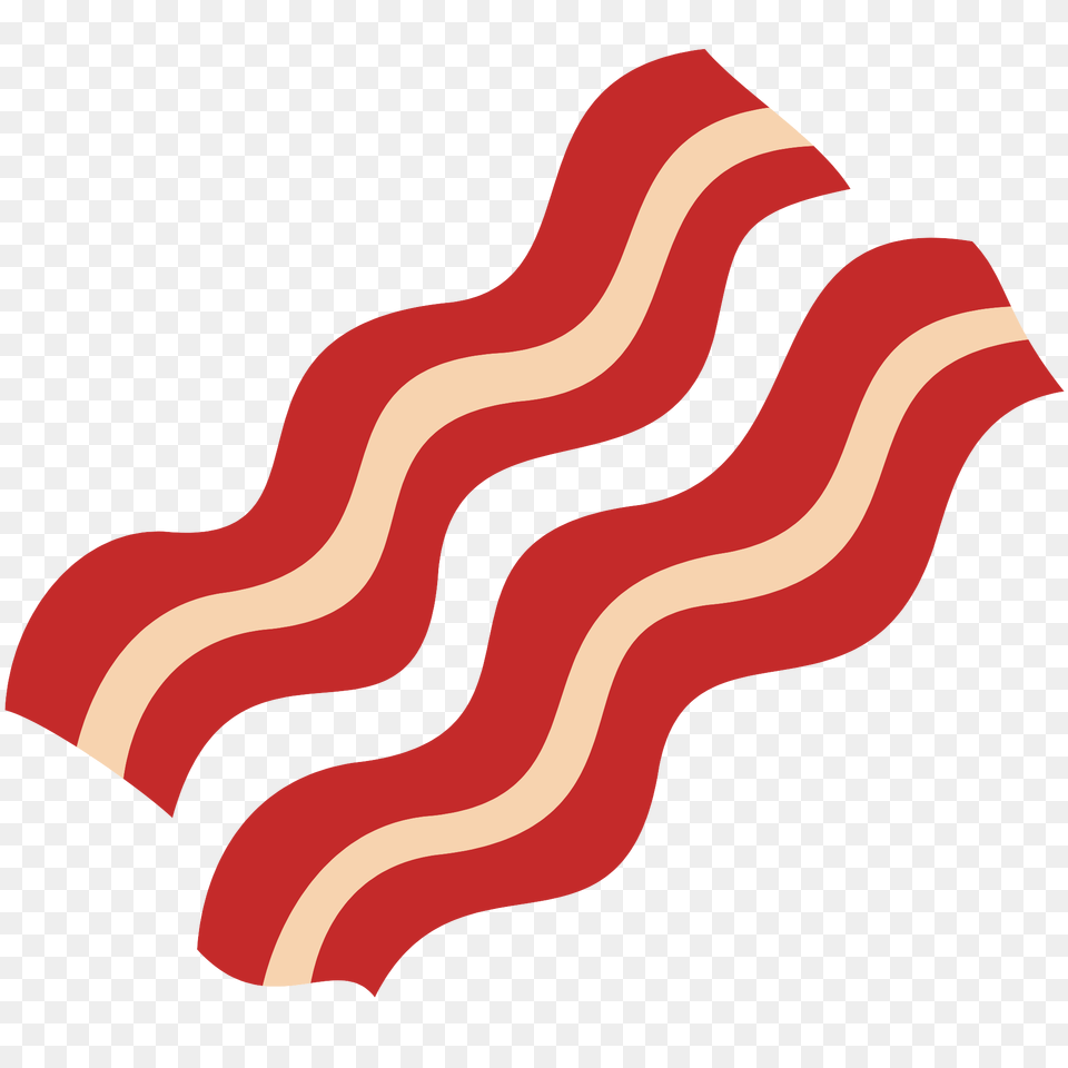 Drawn Bacon American, Food, Meat, Pork, Ketchup Free Transparent Png