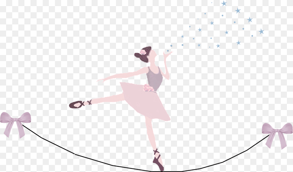 Drawn Ballerina Clipart, Dancing, Leisure Activities, Person, Adult Free Png