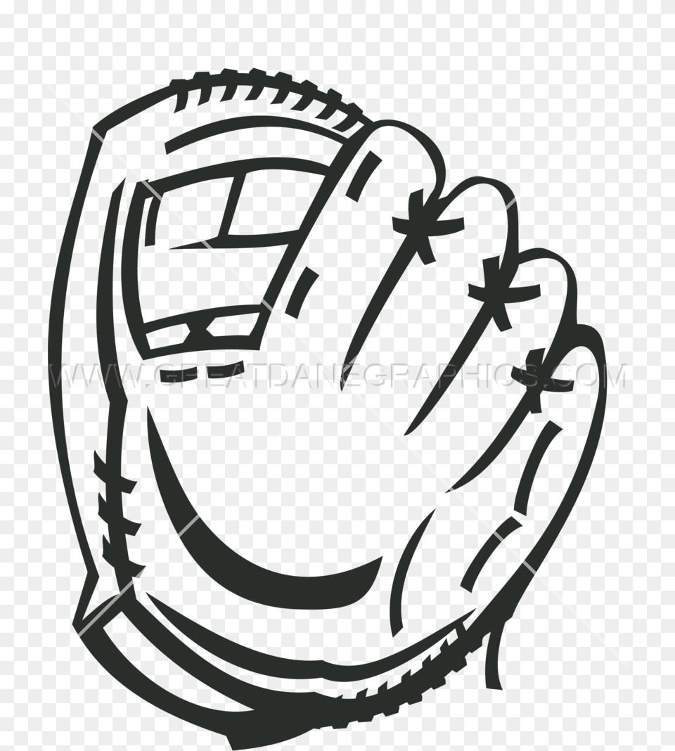 Drawn Baseball, Baseball Glove, Clothing, Glove, Sport Free Png Download