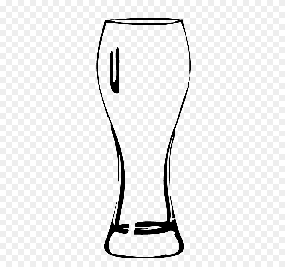 Drawn Beer Cup, Gray Png Image