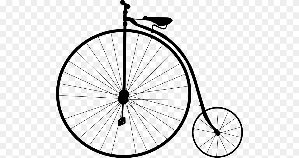 Drawn Bike Clip Art, Machine, Wheel, Spoke, Transportation Png Image