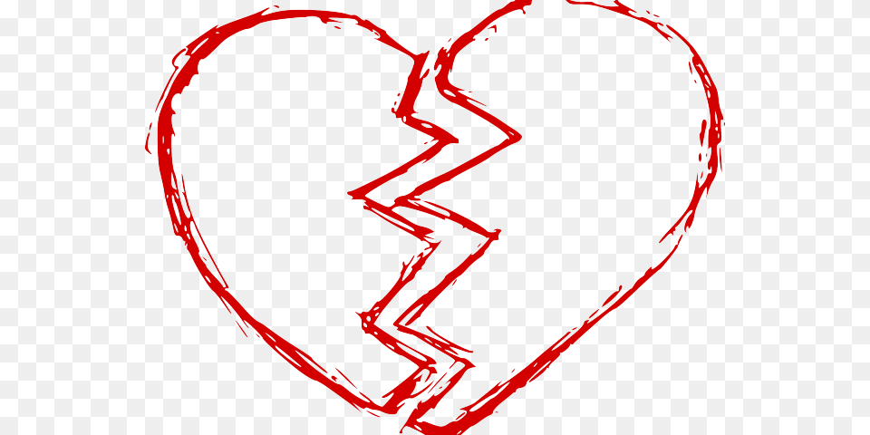 Drawn Broken Heart Pattern Broken Heart Background, Bow, Weapon Free Transparent Png