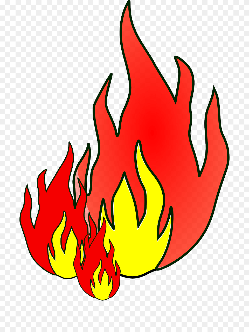 Drawn Building Fire Drawing, Flame, Leaf, Plant, Food Png