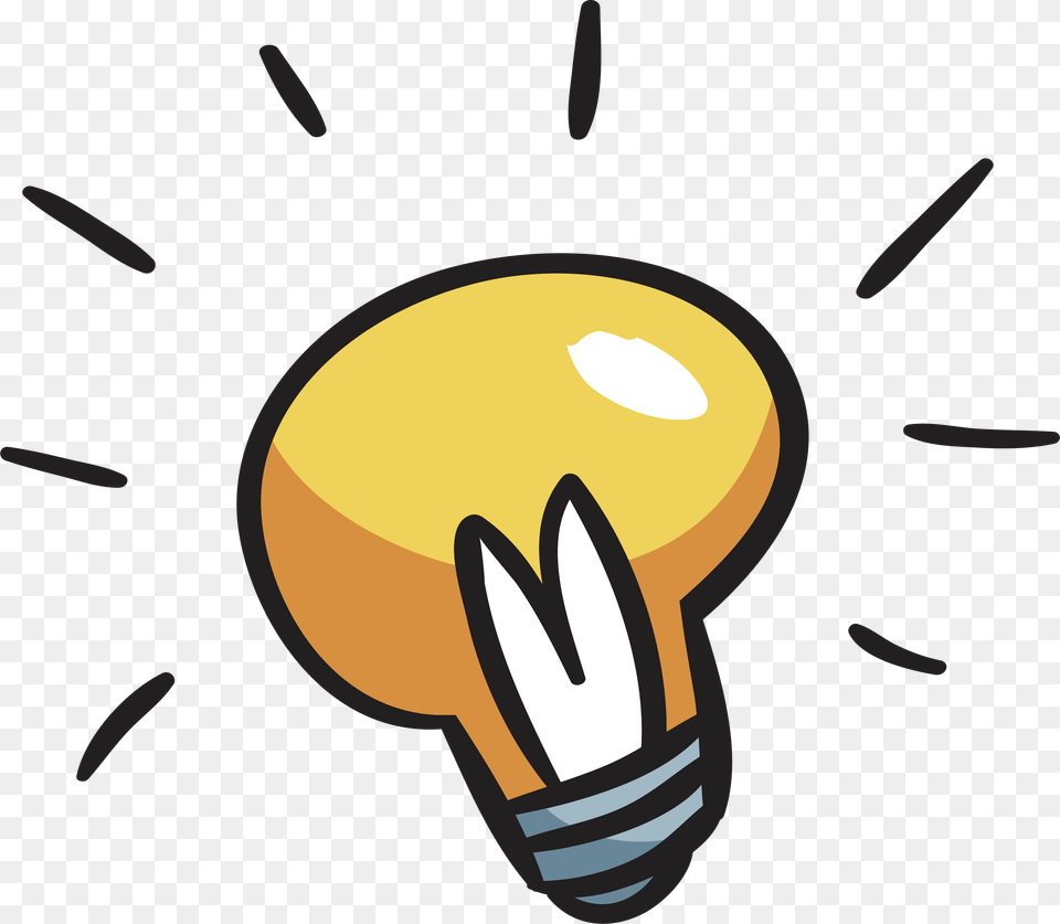 Drawn Bulb Pintrest Luminous Clip Art, Light, Lightbulb, Blade, Knife Free Png