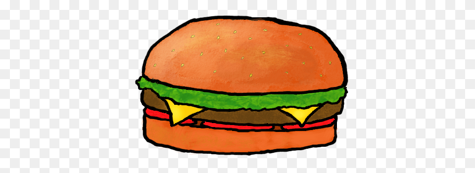 Drawn Burger Tumblr, Food Png