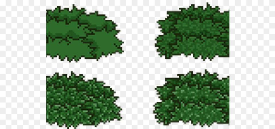 Drawn Bush Pixel Tree, Nature, Outdoors, Moss, Land Free Transparent Png