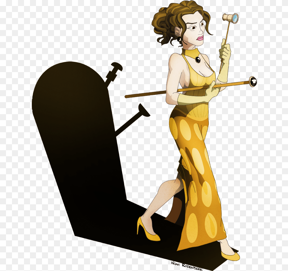 Drawn By Mouse Cartoon, Adult, Person, Woman, Female Free Transparent Png