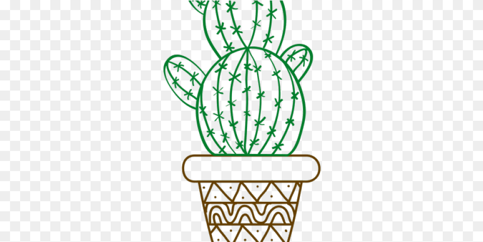 Drawn Cactus Tumblr Transparent Drawing, Plant, Chandelier, Lamp Free Png