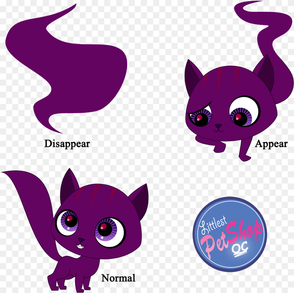 Drawn Cheshire Cat Transparent Littlest Pet Shop Cat Base, Purple, Book, Comics, Publication Png