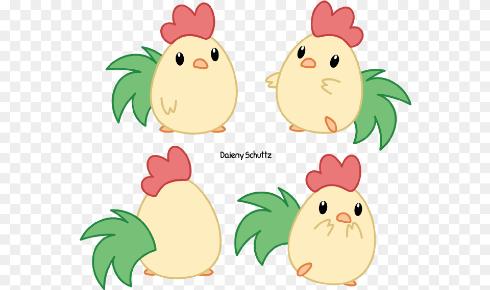 Drawn Chick Kawaii Chibi Rooster, Animal, Bird, Fowl, Poultry Free Transparent Png
