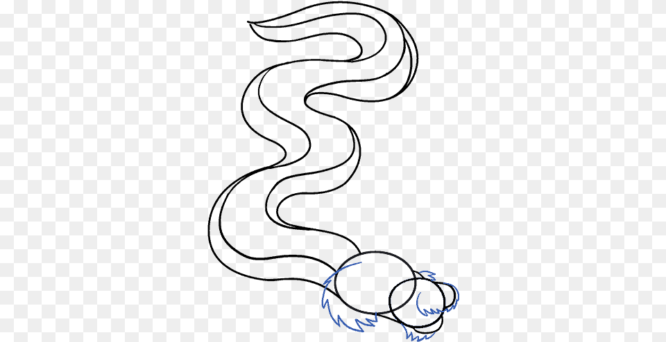 Drawn Chinese Dragon Simple Line Art, Glass Png Image
