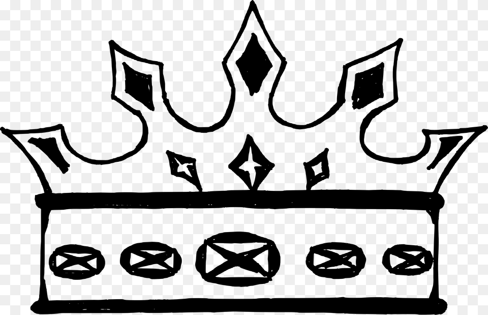 Drawn Crown File, Accessories, Jewelry, Stencil Png