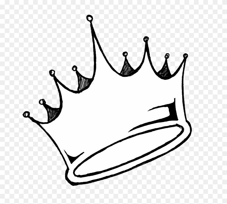 Drawn Crown Accessories, Jewelry, Logo, Stencil Free Transparent Png