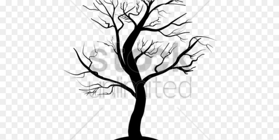Drawn Dead Tree Basic, Lighting, City, Text, Light Free Png Download