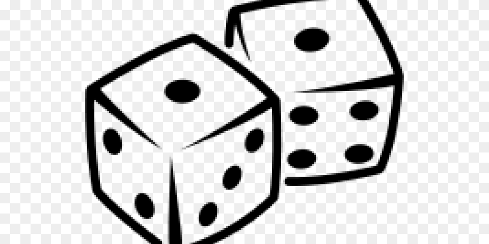 Drawn Dice Fuzzy Dice Clip Art Stock Illustrations, Gray Free Png