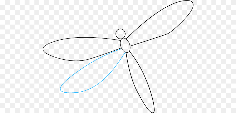 Drawn Dragonfly Simple Dragonfly, Outdoors, Astronomy, Nature, Outer Space Free Png