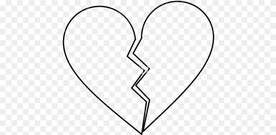 Drawn Emo Gun Heart Broken Heart Tattoo Outline, Bow, Weapon Free Transparent Png