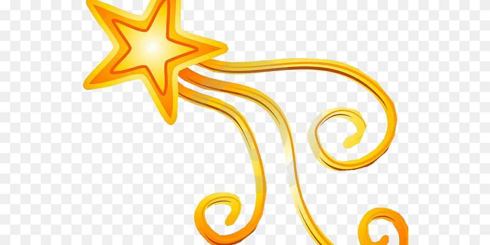 Drawn Falling Stars Patriotic Shooting Star, Symbol, Bow, Weapon, Animal Free Transparent Png