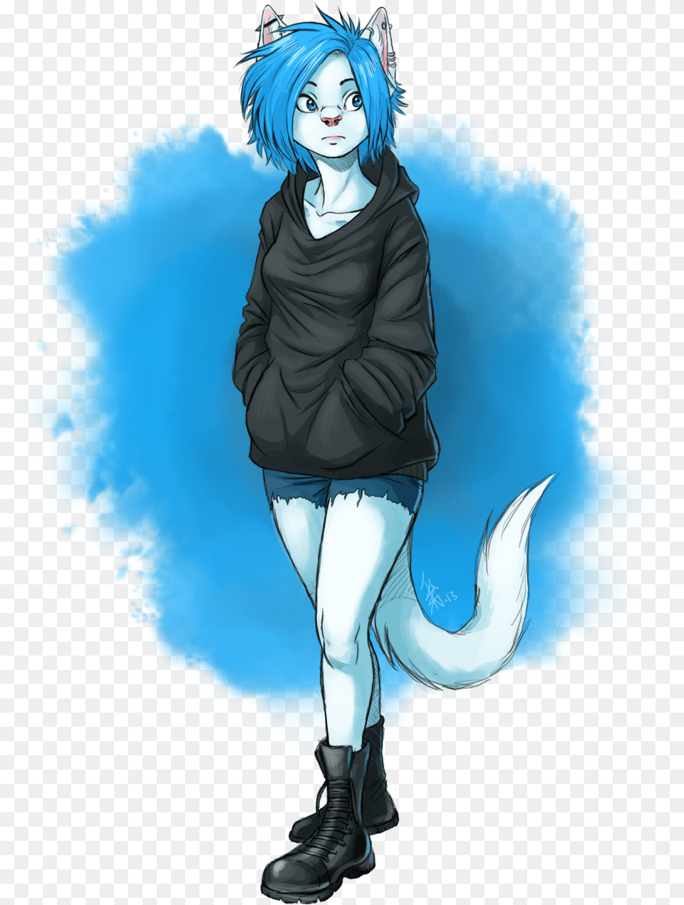 Drawn Furry Lillith Lilith Oomizuao, Adult, Book, Comics, Female Png Image