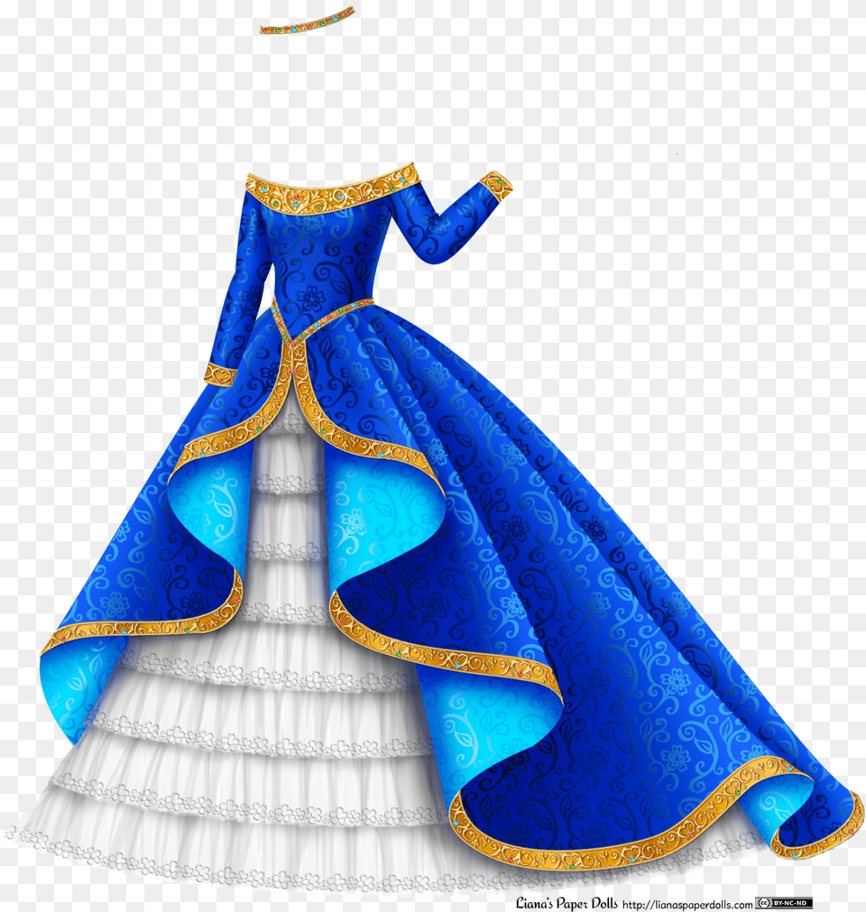 Drawn Gown Disney Princess Drawing Of Princess Dresses, Clothing, Person, Formal Wear, Fashion Free Transparent Png