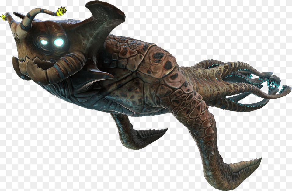 Drawn Grain Sea Creature Emperor Subnautica Leviathan, Animal, Dinosaur, Reptile, Electronics Free Png Download