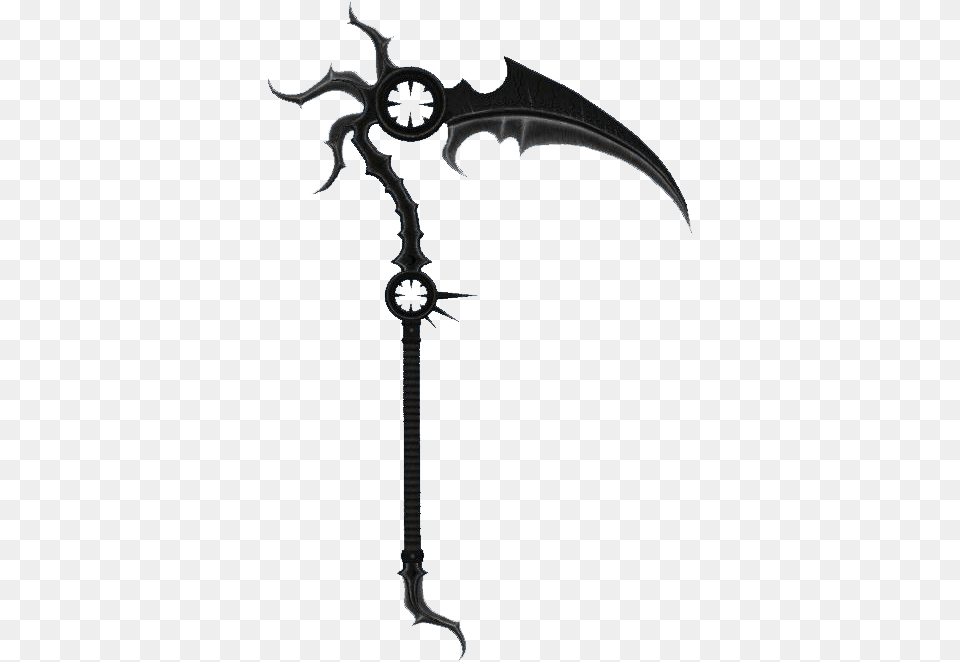Drawn Grim Reaper Scythe Cool Grim Reaper Scythe, Sword, Weapon, Bow, Electronics Png Image