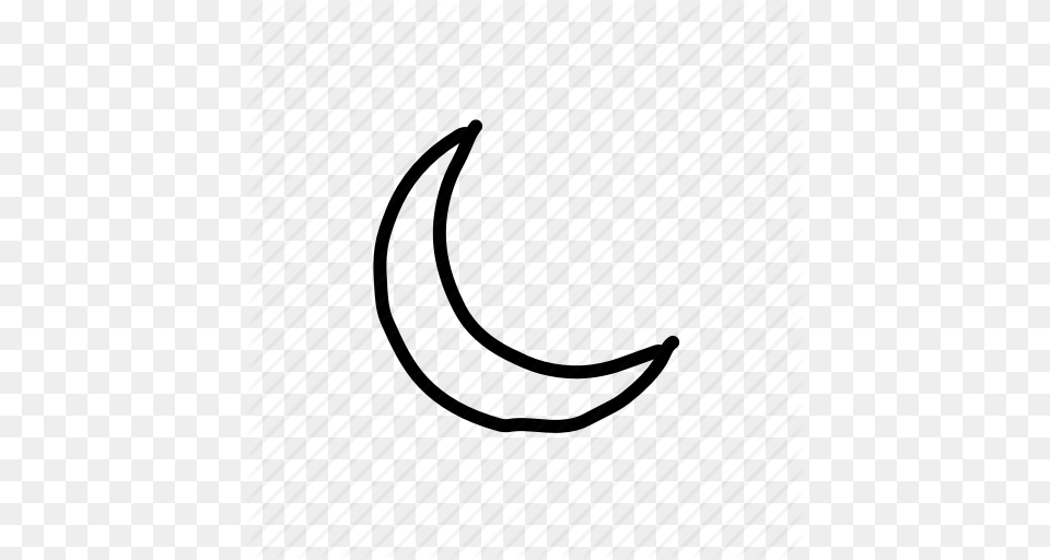 Drawn Hand Identity Islam Moon Ramadan Icon, Banana, Food, Fruit, Plant Png