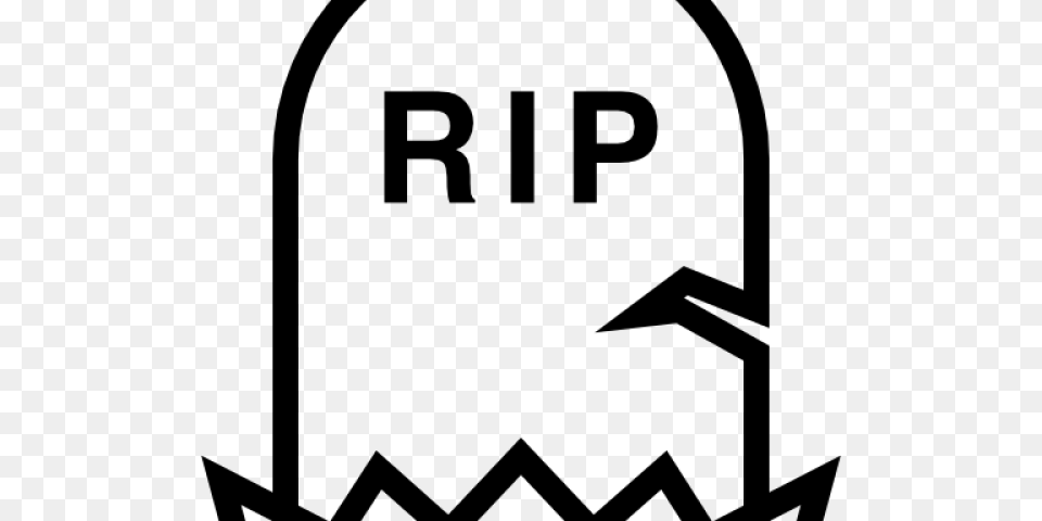 Drawn Headstone, Gray Free Png Download