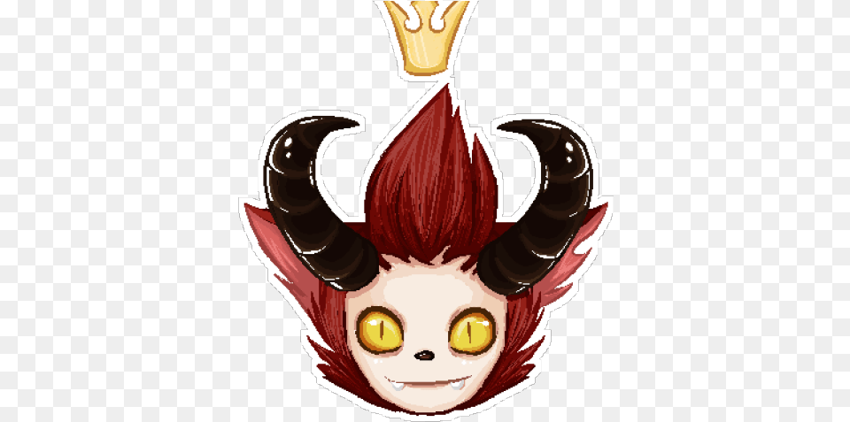 Drawn Horns Little Devil Cute Little Devil Teemo, Baby, Person, Electronics, Hardware Free Transparent Png