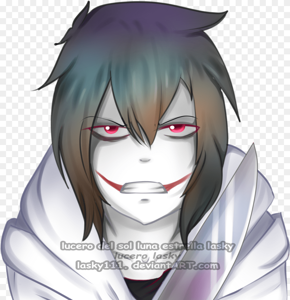 Drawn Jeff The Killer Awesome Imagenes De Jeff The Killer Anime, Book, Comics, Publication, Adult Free Png