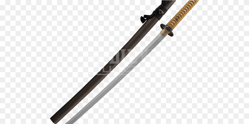 Drawn Katana Chipped Sabre, Sword, Weapon, Blade, Dagger Free Png